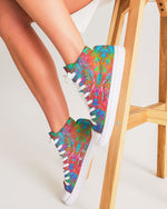 Meraki Bright Heart Women's Hightop Canvas Shoe