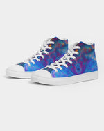 Two Wishes Cosmos Men's Hightop Canvas Shoe