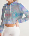 Pareidolia XOX Pastel Sky Women's Cropped Hoodie