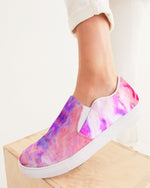 Pareidolia Cloud City Cotton Candy Women's Slip-On Canvas Shoe