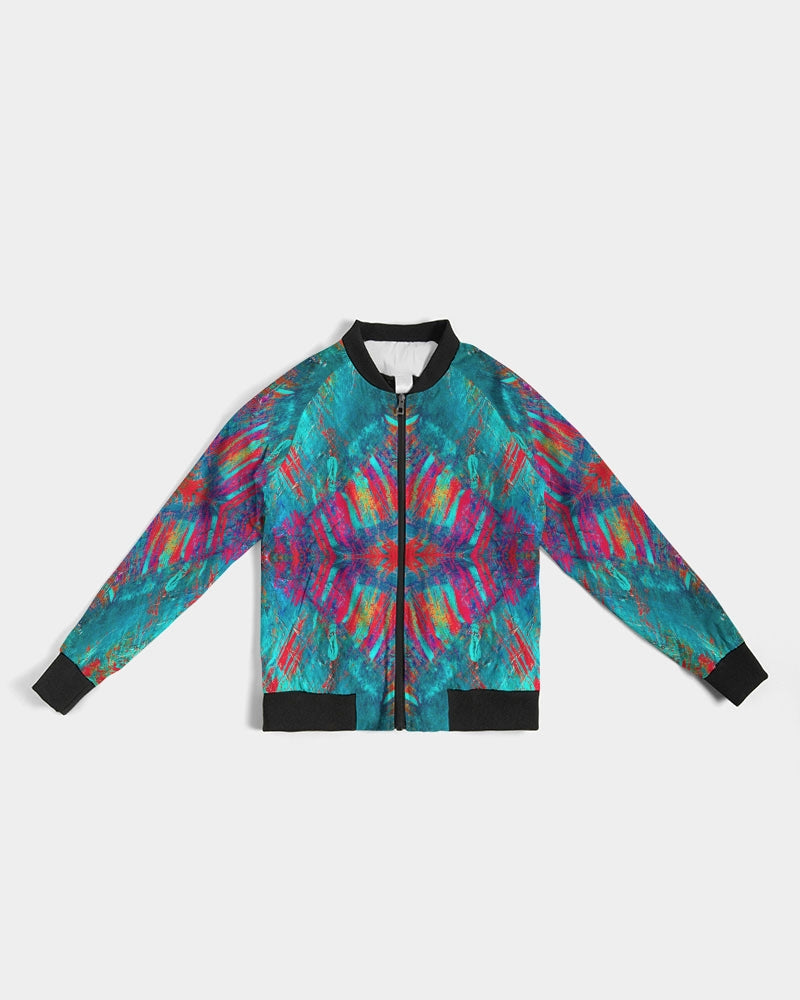 Good Vibes Fire And Ice Women's Bomber Jacket