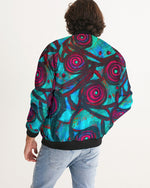 Stained Glass Frogs Cool Men's Bomber Jacket