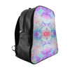 Pareidolia XOX Lilac School Backpack