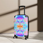 Pareidolia XOX  Neon Cabin Suitcase