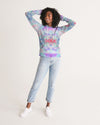 Pareidolia XOX Lilac Women's Hoodie