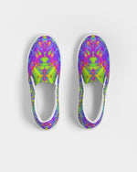 Good Vibes Mardi Gras Mambo Women's Slip-On Canvas Shoe