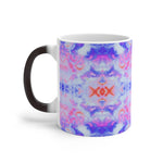 Pareidolia XOX Lavender Color Changing Mug