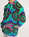 Confetti Frogs Cool Men's Hoodie