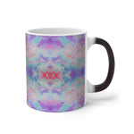 Pareidolia XOX Lilac Color Changing Mug