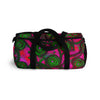 Stained Glass Frogs Pink Duffle Bag - Fridge Art Boutique
