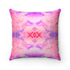 Pareidolia XOX Cotton Candy Square Pillow