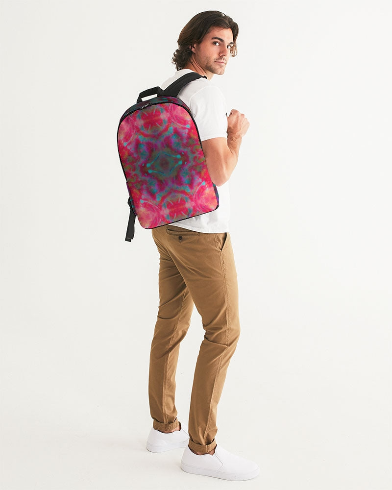 Two Wishes Red Planet Cosmos Large Backpack