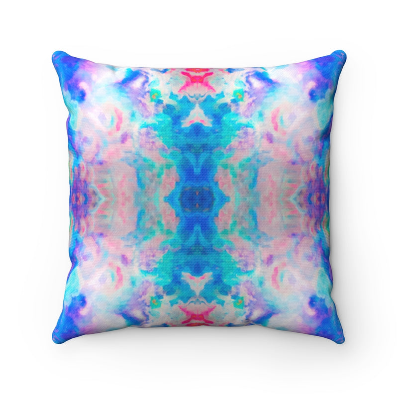 Pareidolia Cloud City Razzle Square Pillow