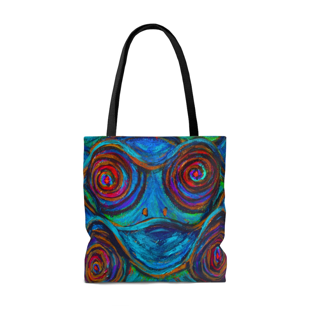 Hypnotic Frogs Tote Bag