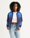 Two Wishes Cosmos Women's Bomber Jacket